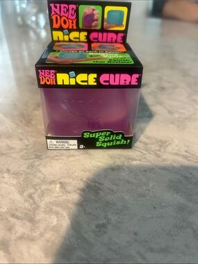 Nice Cube Purple Super Solid Squish Toy